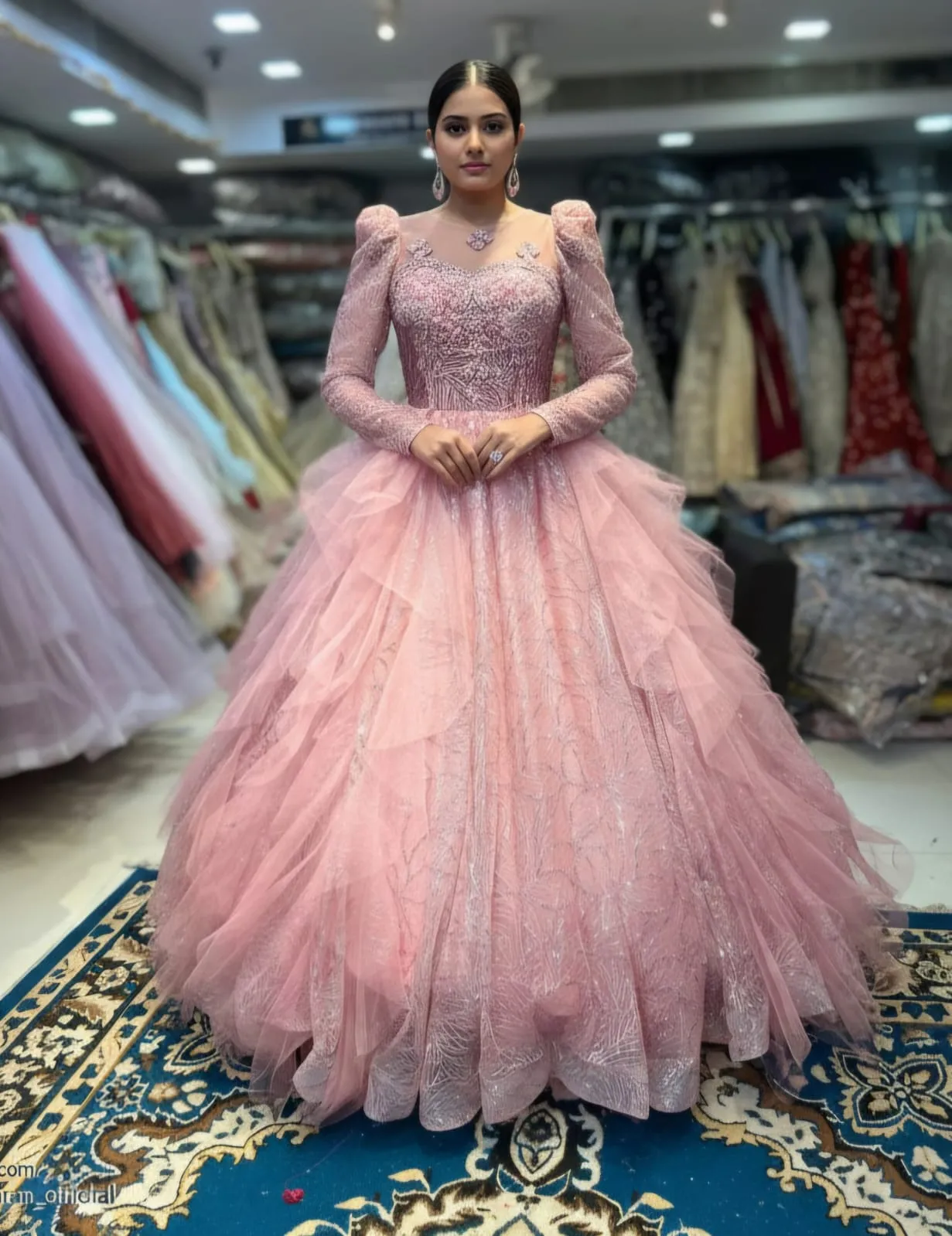 Blush Enchanted Princess Gown